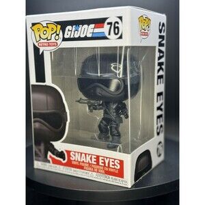 Funko POP! Retro Toys - GI Joe Series 4 Vinyl Figure - SNAKE EYES #76